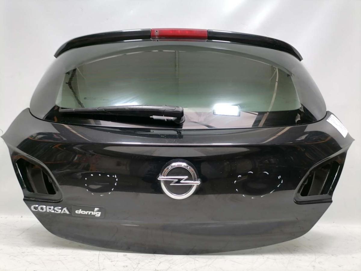 Opel Corsa E original Heckklappe mit Heckscheibe Z22Y Onyx Schwarz 5-Türer Bj.2017